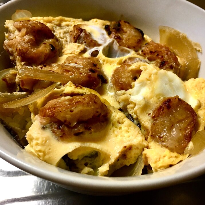 お麩の丼❗️カツ丼風⁉